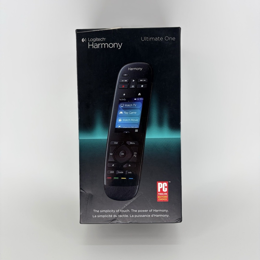 Logitech Harmony Ultimate One Universal Remote 915-000224 N-R0007 Used Tested
